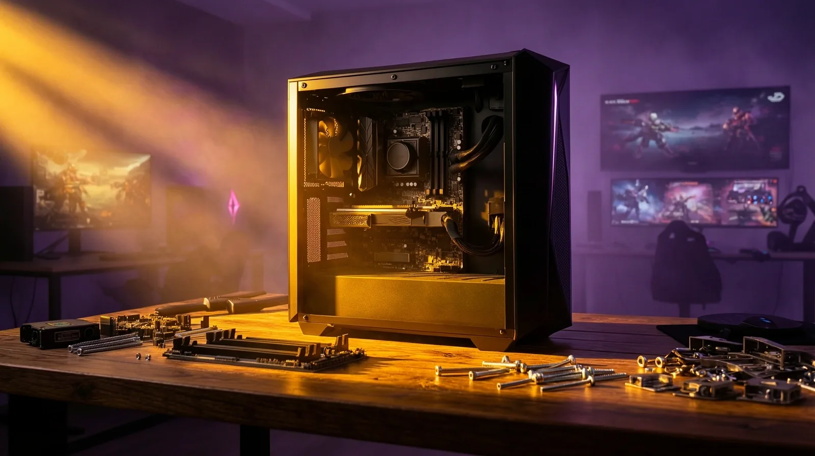 Gamer hardver labor hangulat